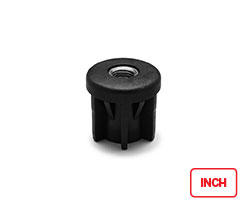 NDX.T (inch sizes)-Tapones terminales redondos para tubos